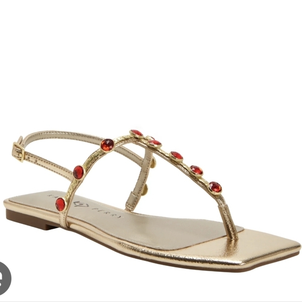 Katy Perry Collections Camie Gemstone Gold NIB